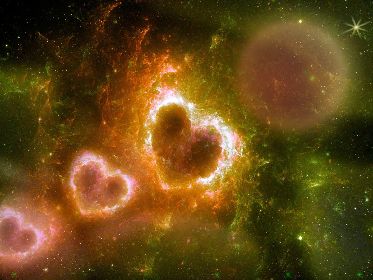 Сердечко космос