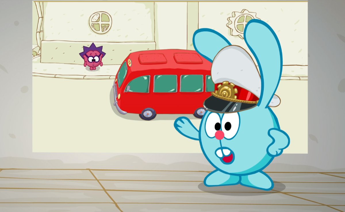 ПДД для детей Смешарики