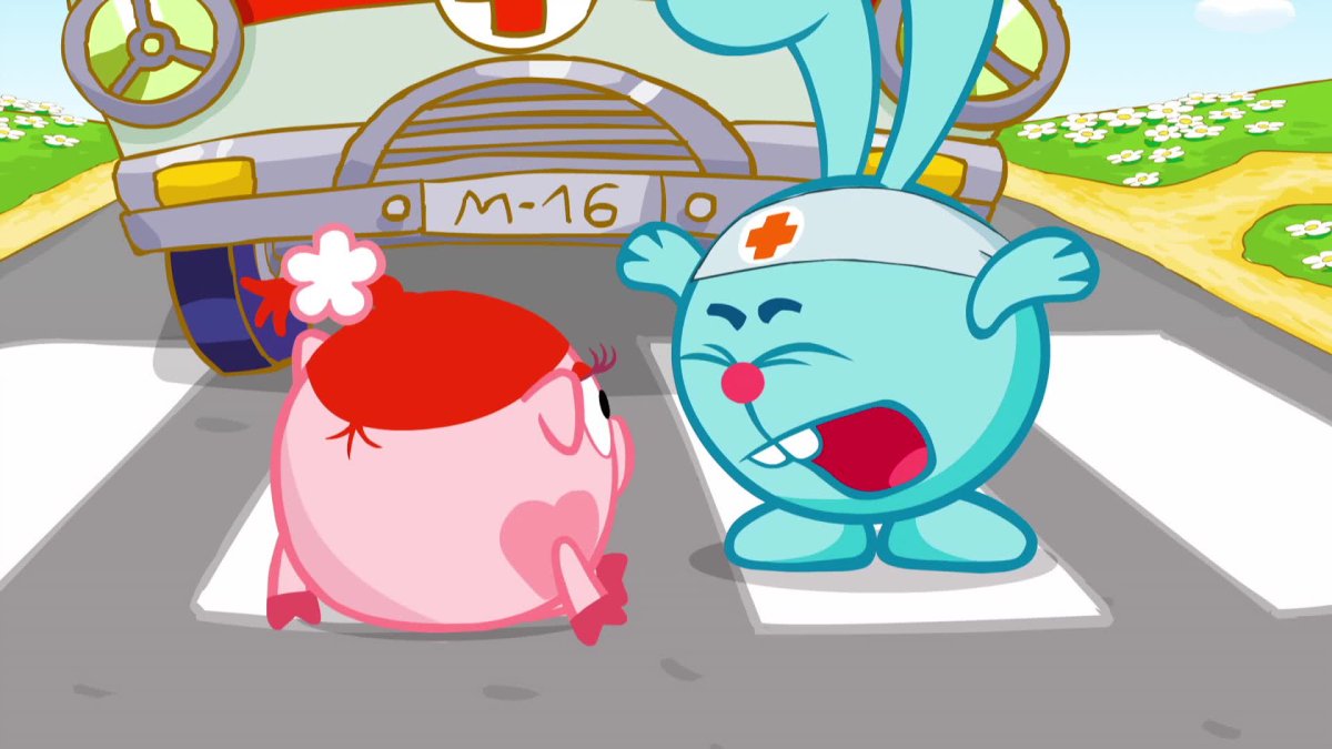 Смешарики Азбука здоровья рояльные нагрузки