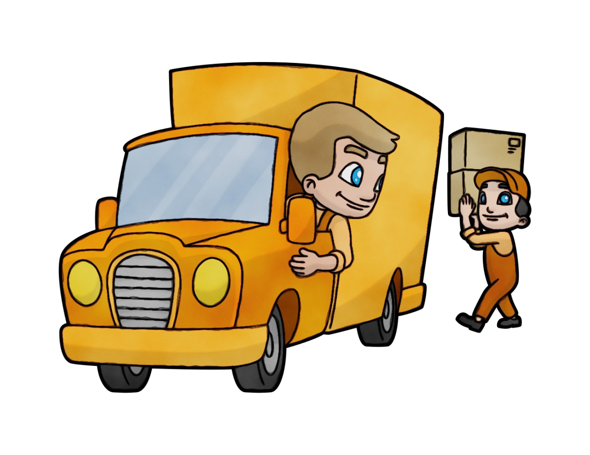 Экспедитор мультяшный