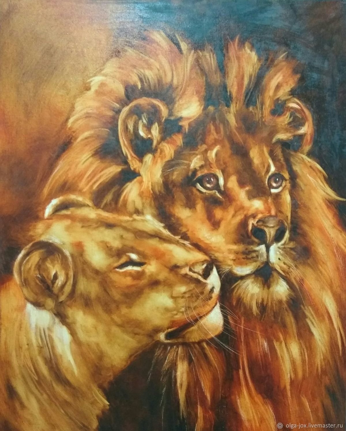 Картина "Лев"