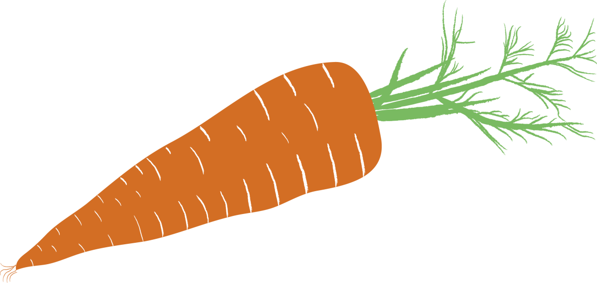 Морковь для детей на прозрачном фоне