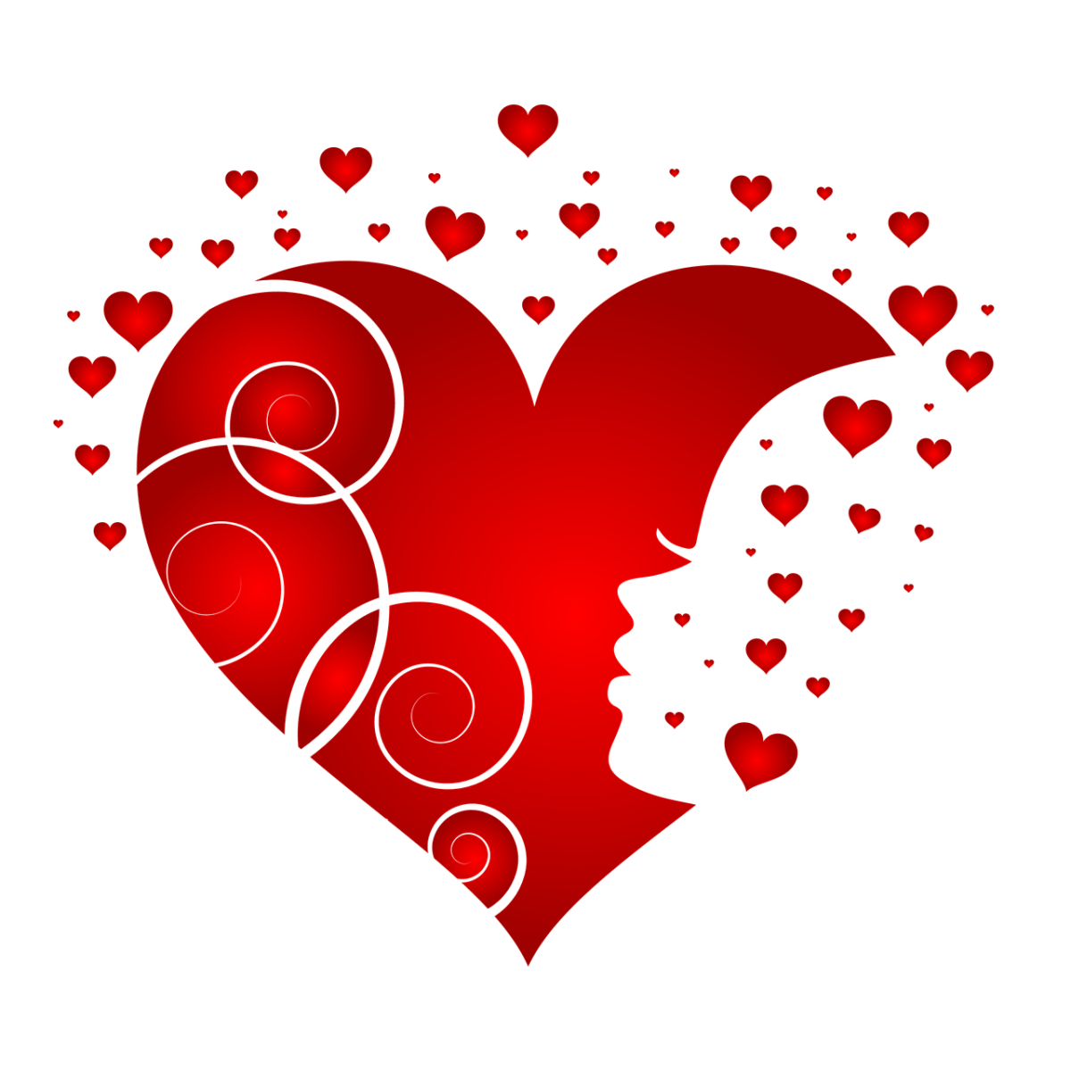 Красивое сердце