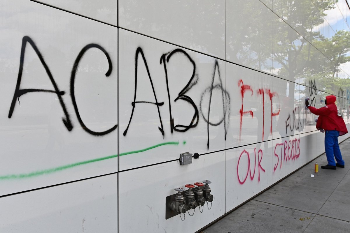 Граффити Россия вандализм