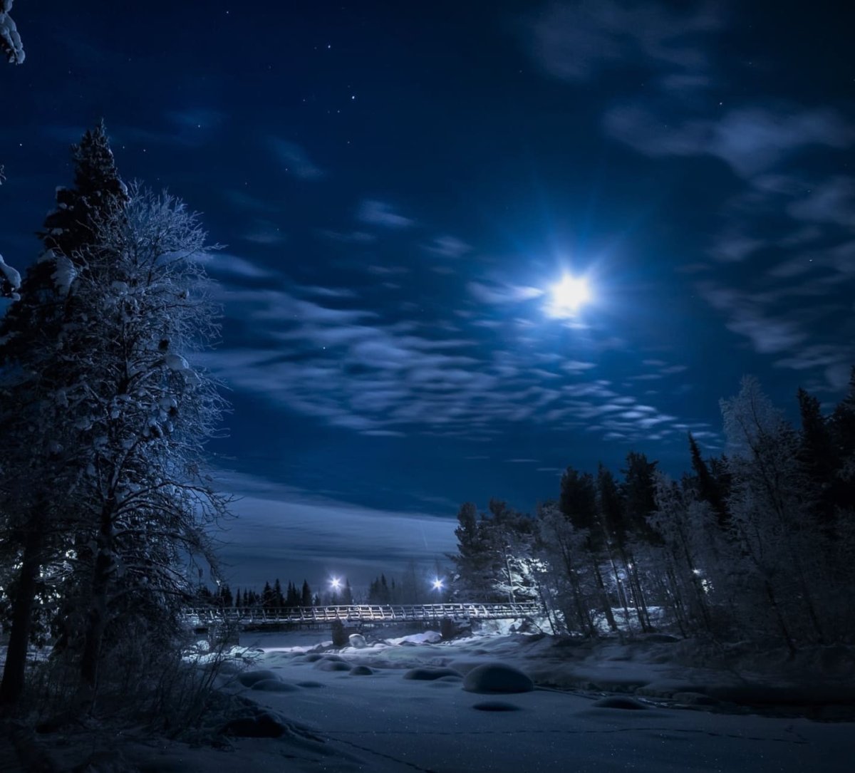 Зимняя ночь