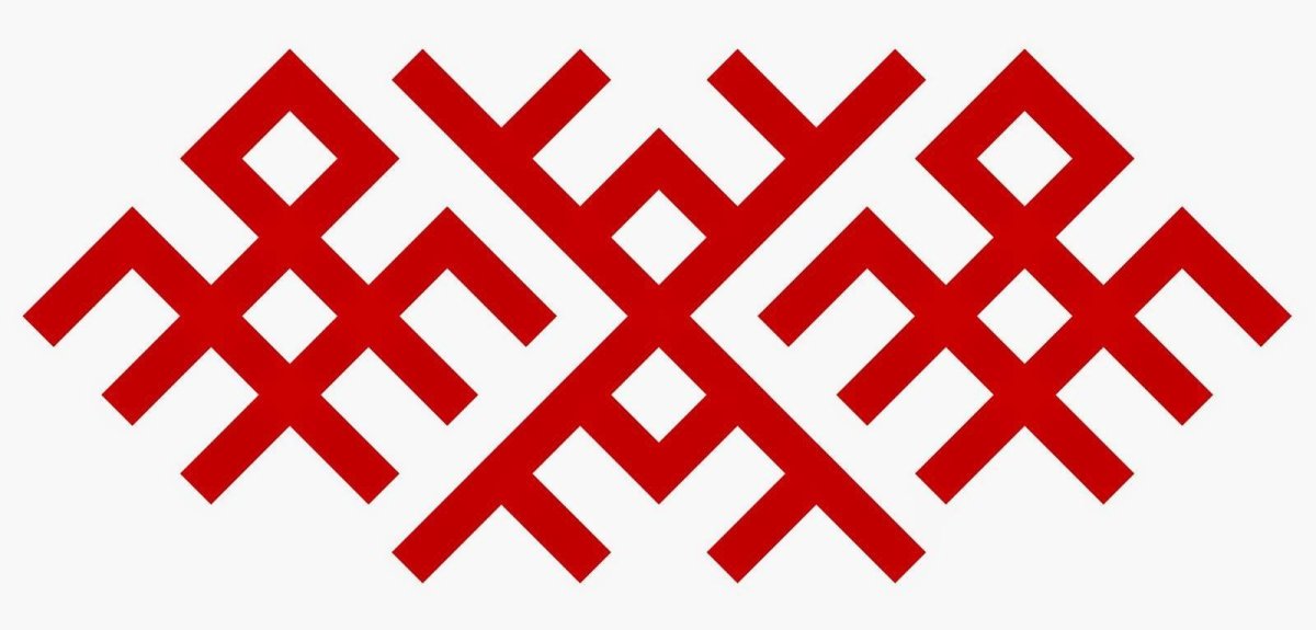 Чувашской вышивки огонь