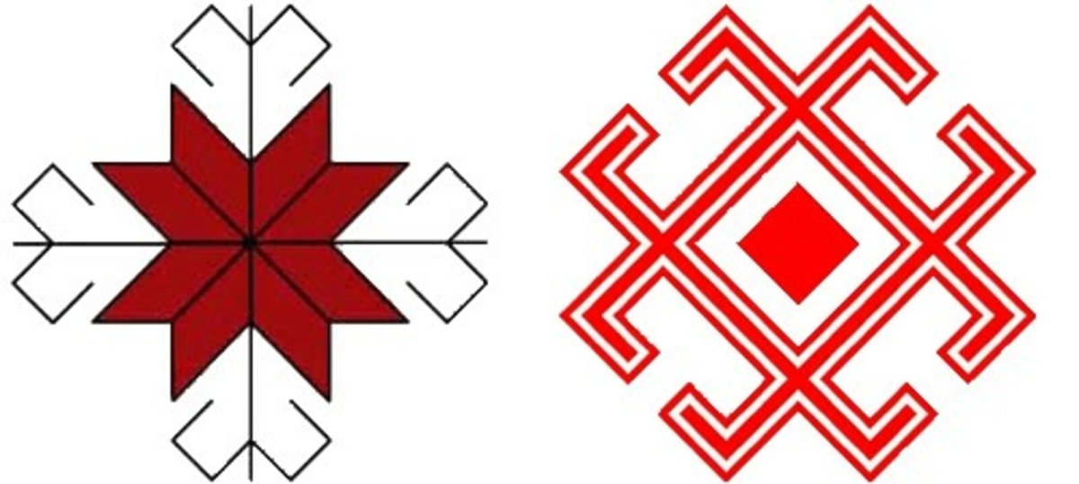 Чувашская вышивка