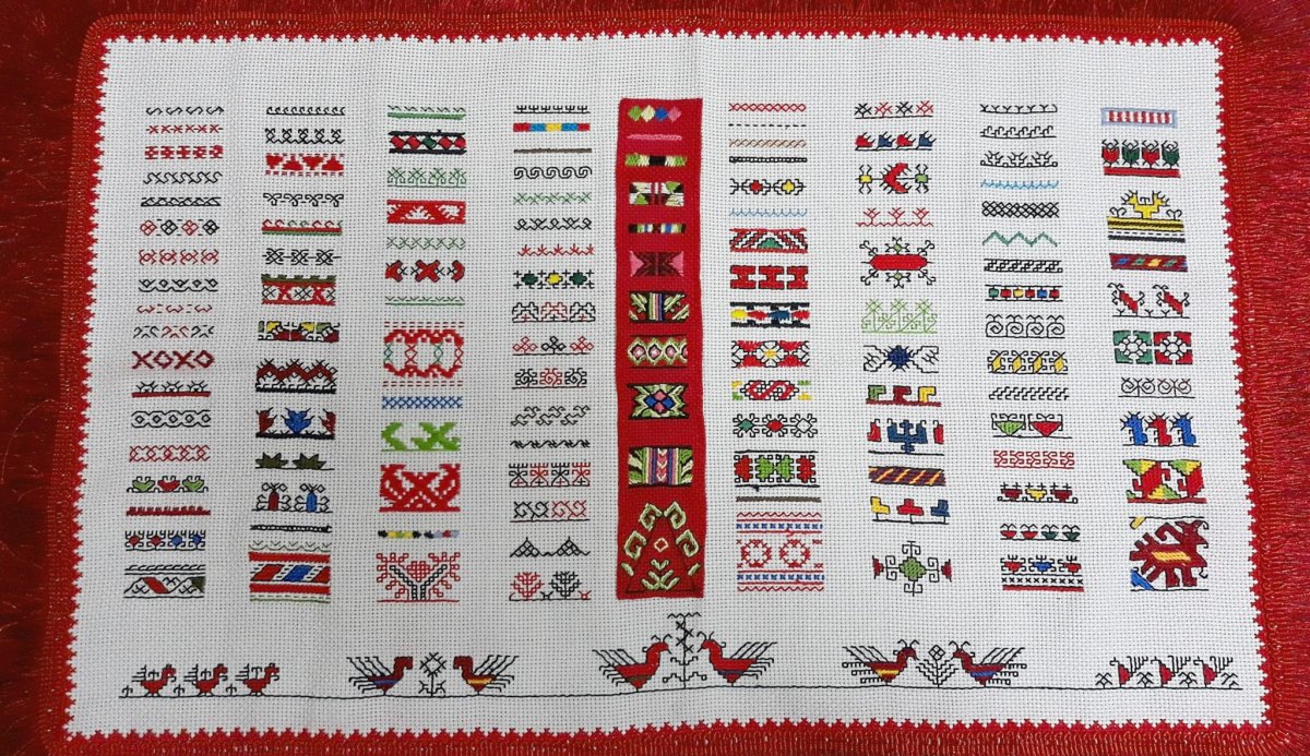 Узоры Чувашской вышивки