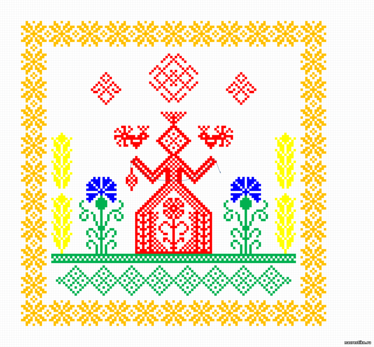 Чувашский узор Кеске