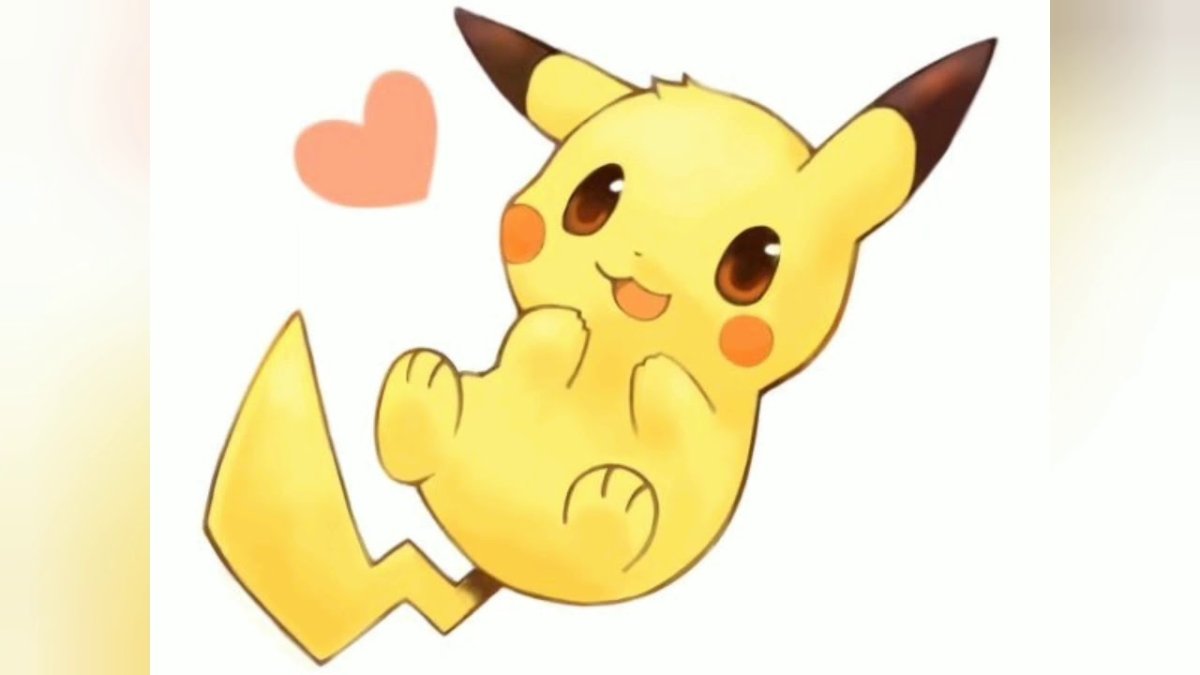 Пикачу рисунок