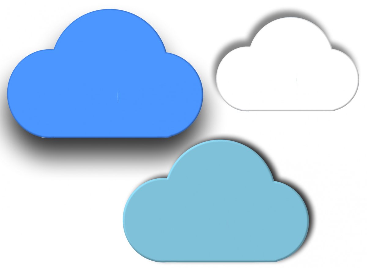 Облака аппликация