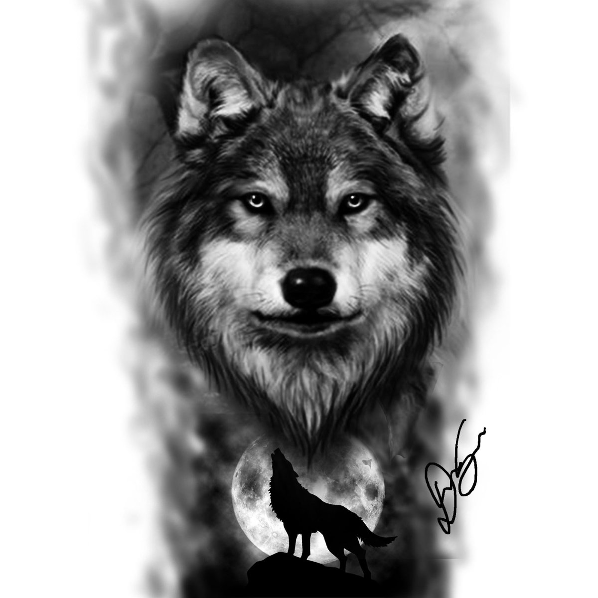 Черный волк