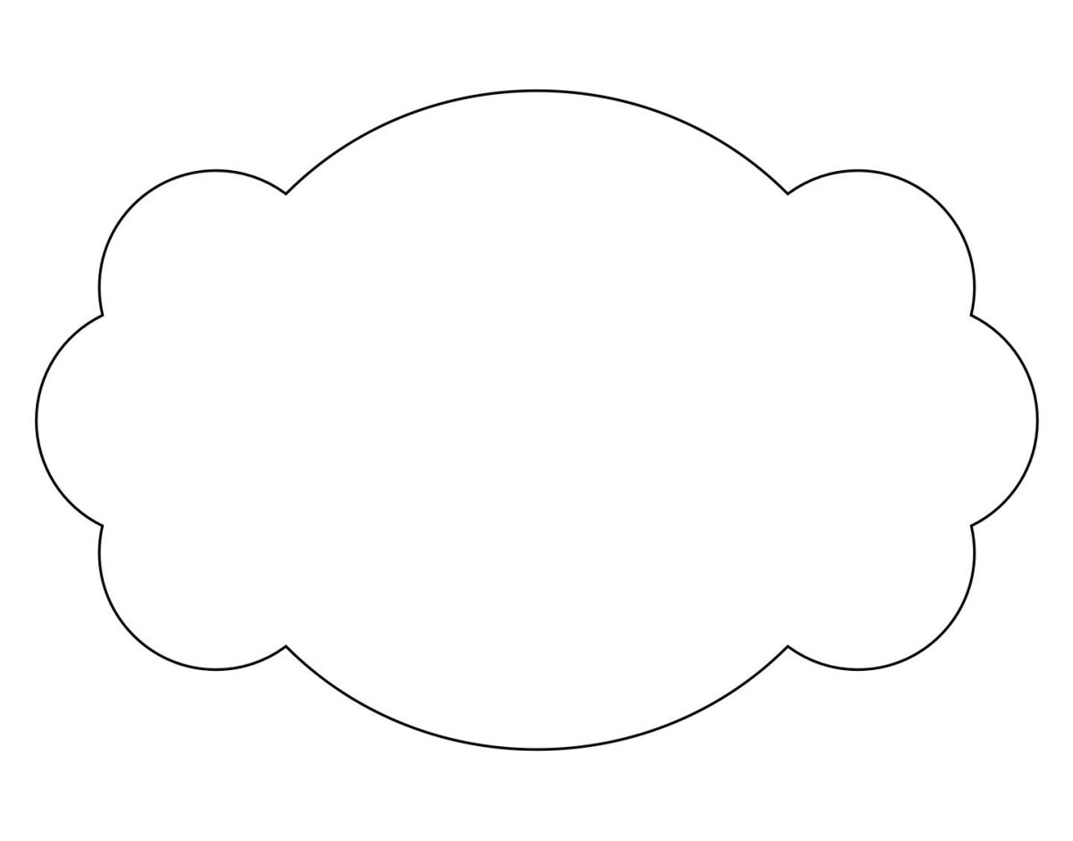 Овал с волнистыми краями