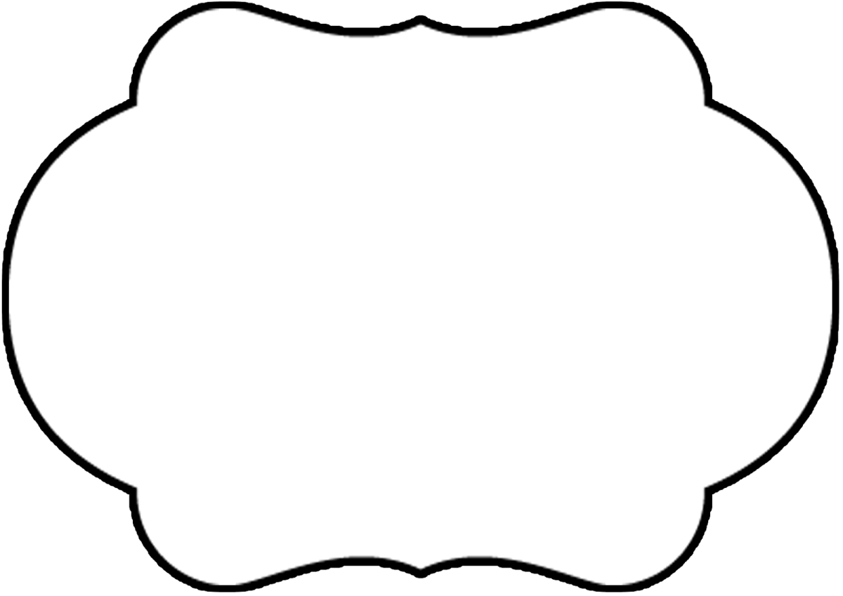 Рамка для пряника трафарет