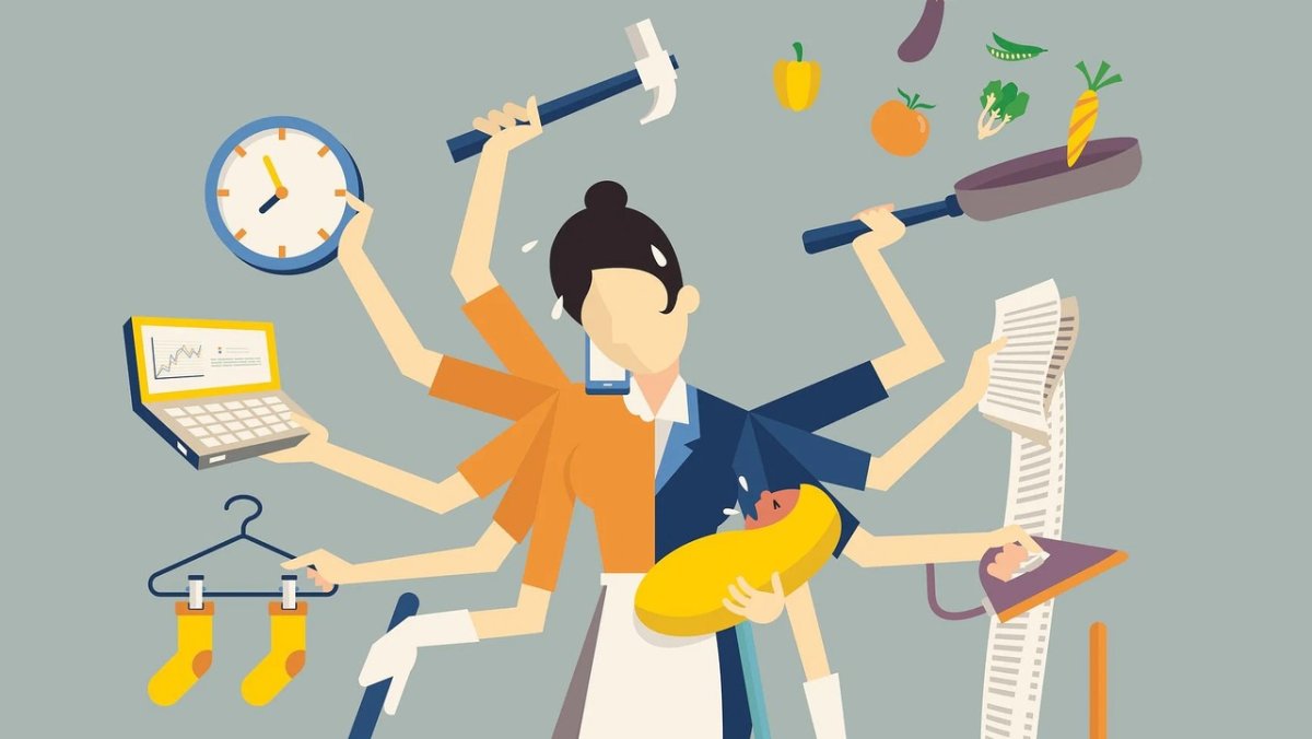 Много дел иллюстрации