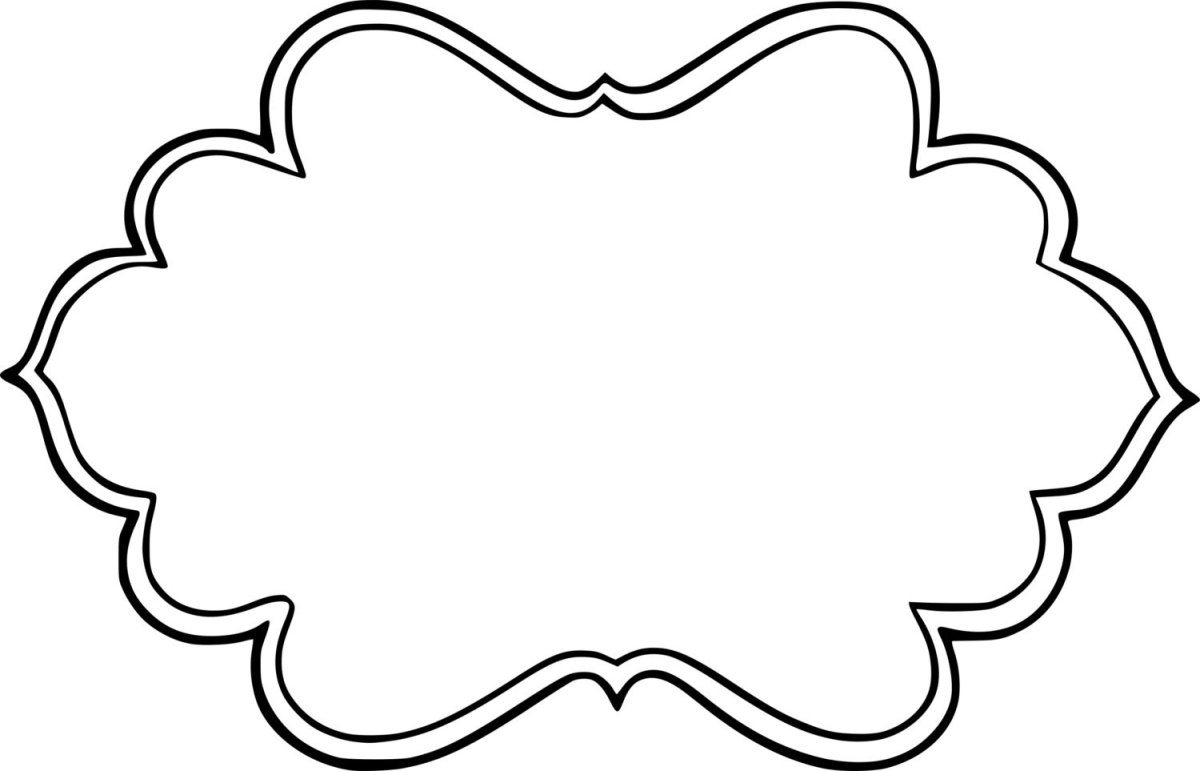 Фигурная рамка