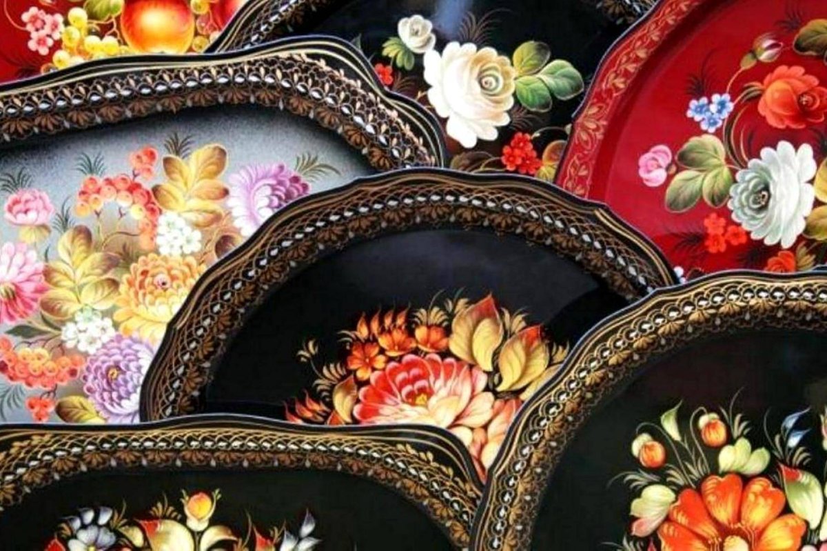 Фабрика Городецкая роспись