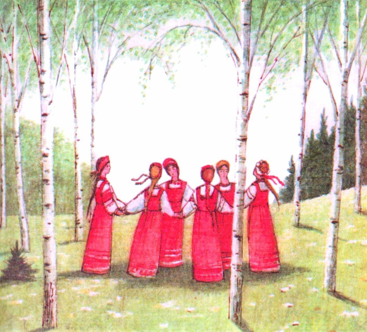 Костюмы на Троицу