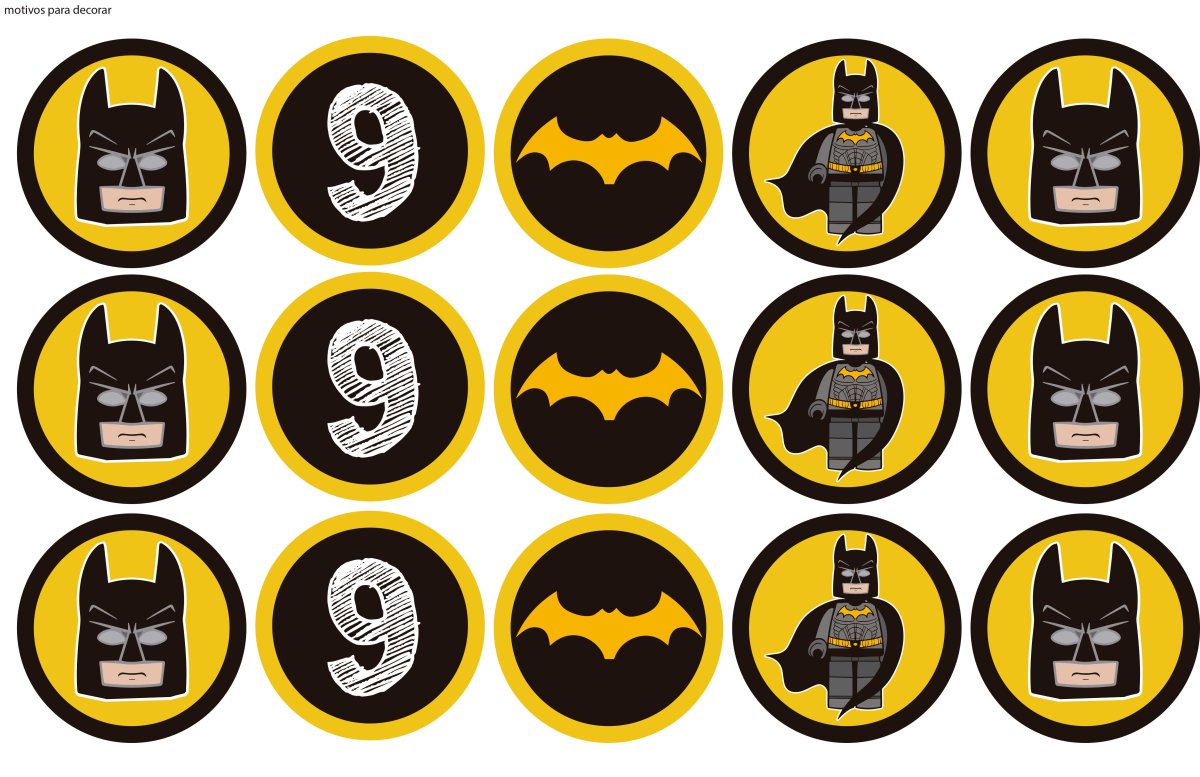 Цифры в стиле Бэтмена