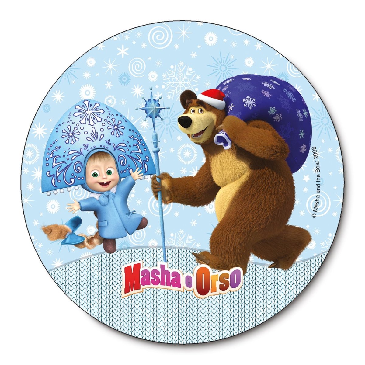 Маша и медведь новогодние
