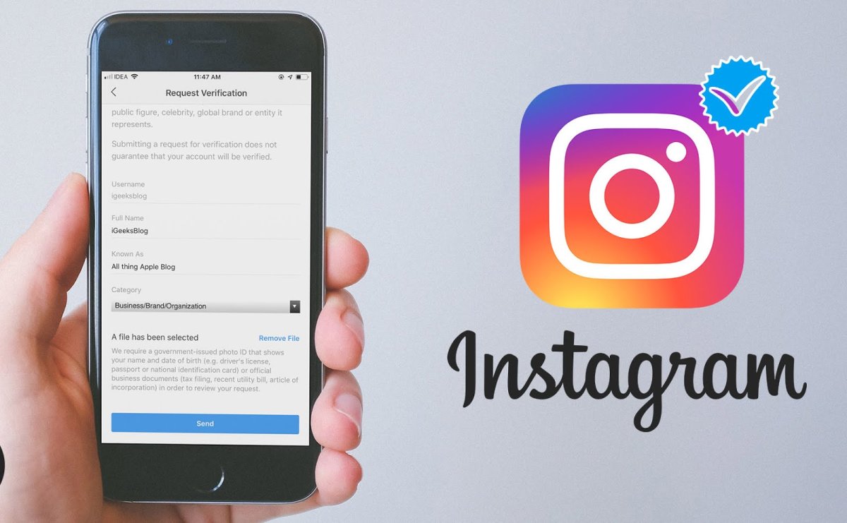 Галочка Инстаграм