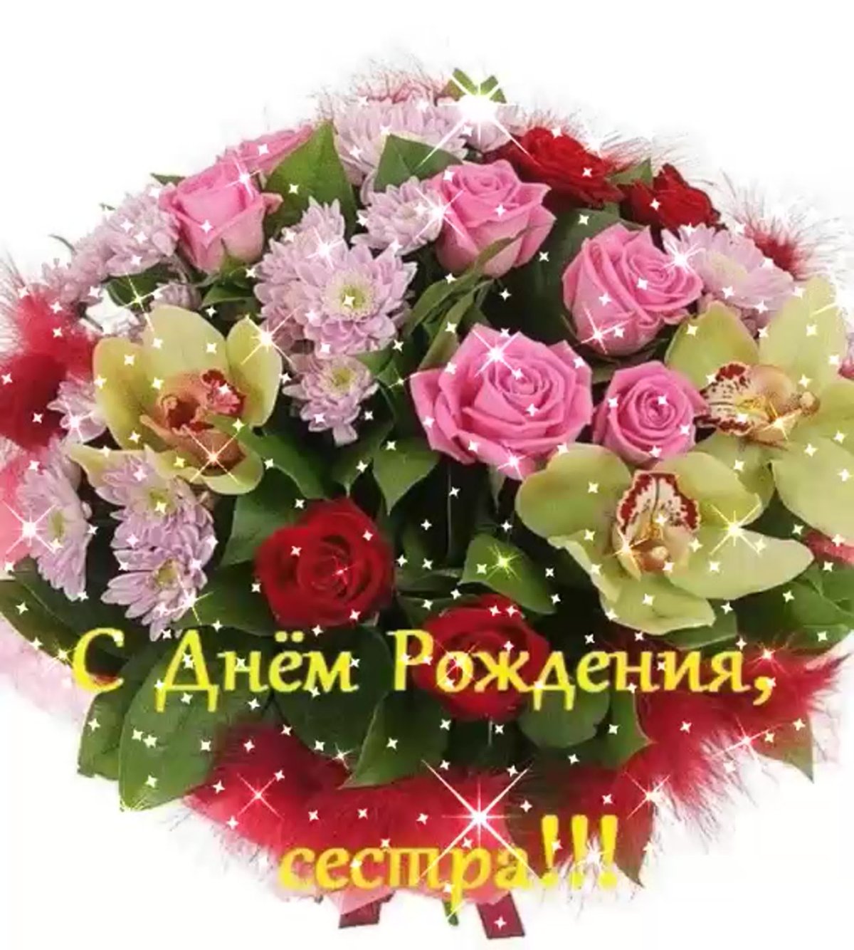 Поздравления с днём рождения сестре