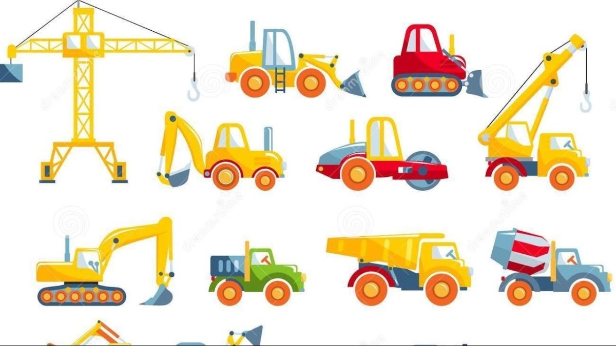 Строительный транспорт для детей