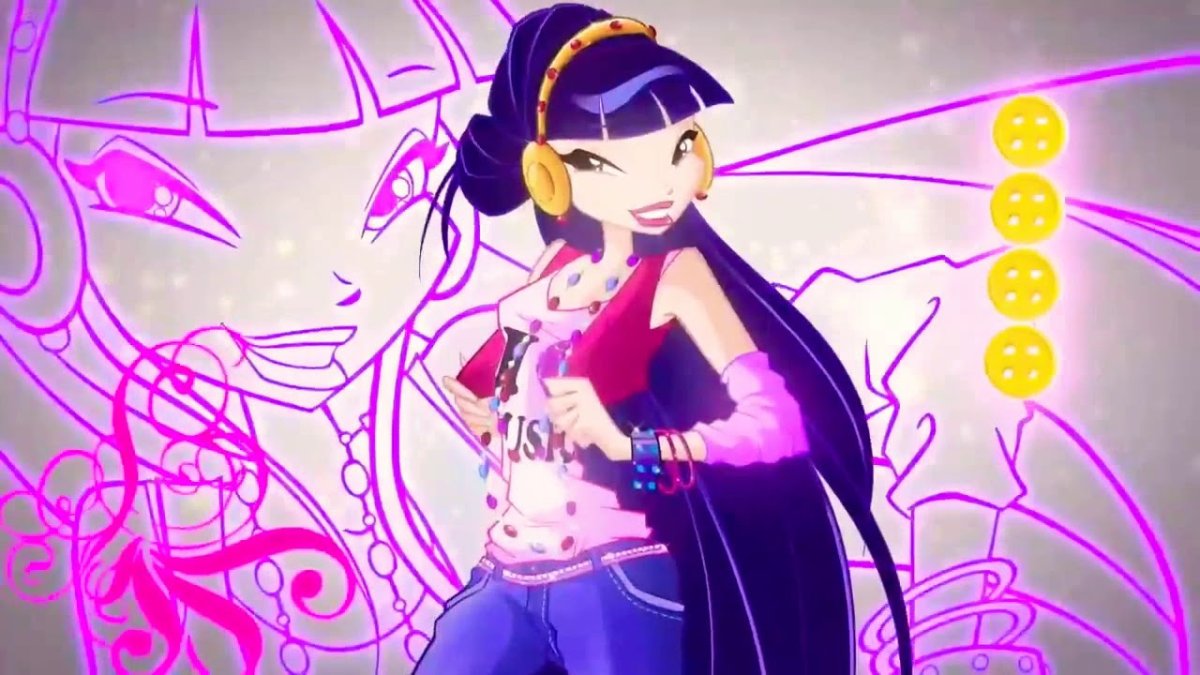 Винкс Муза с наушниками