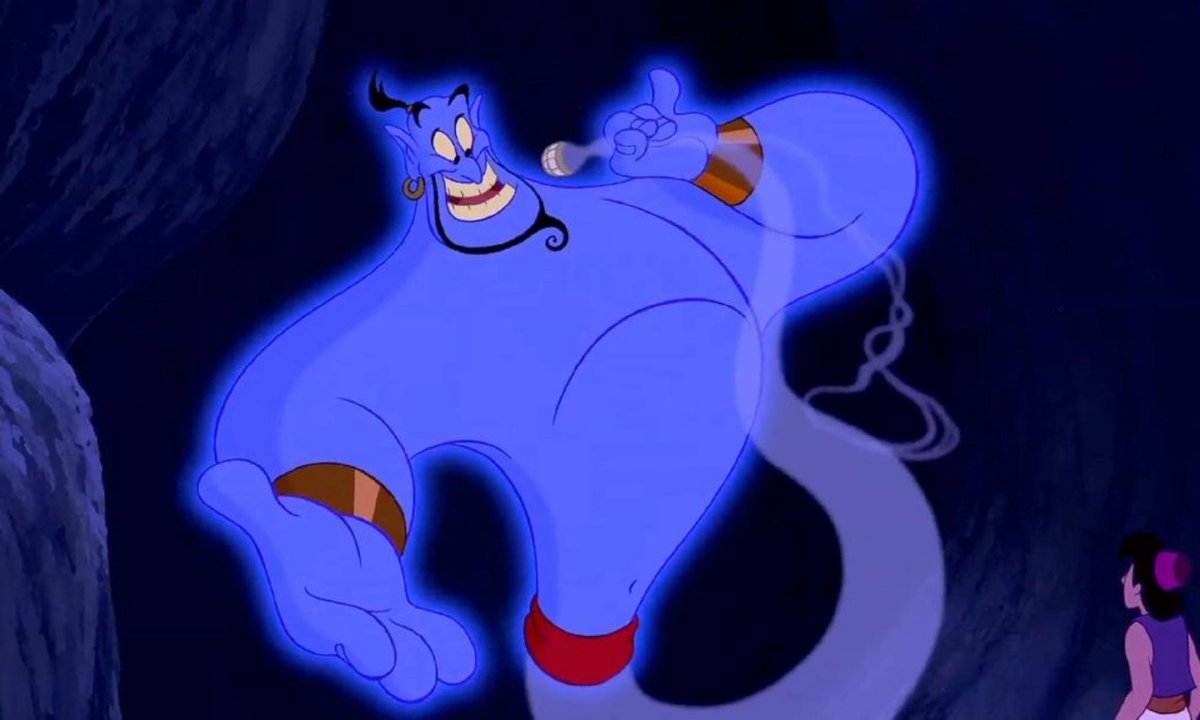 Джин алладин мультфильм