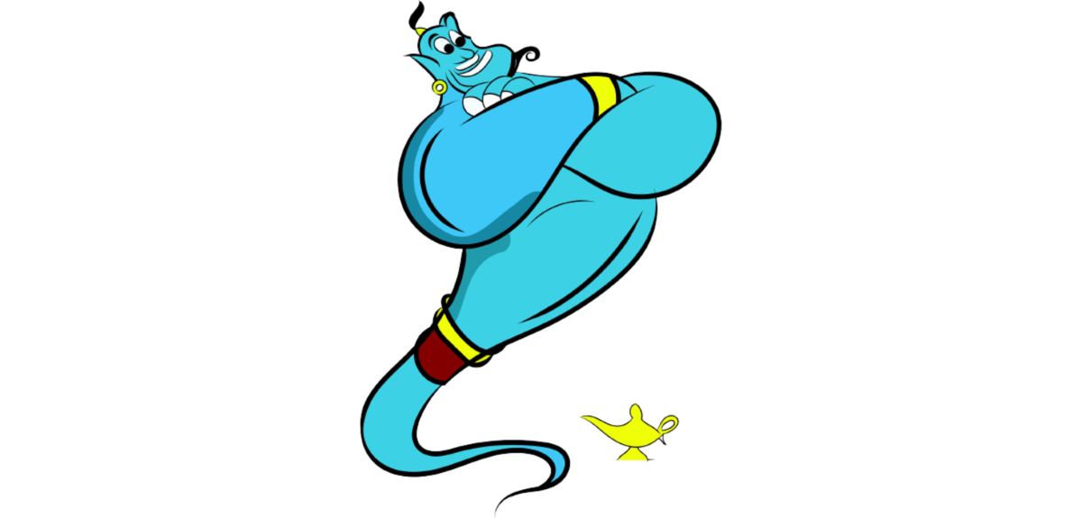 Джин картинка для детей