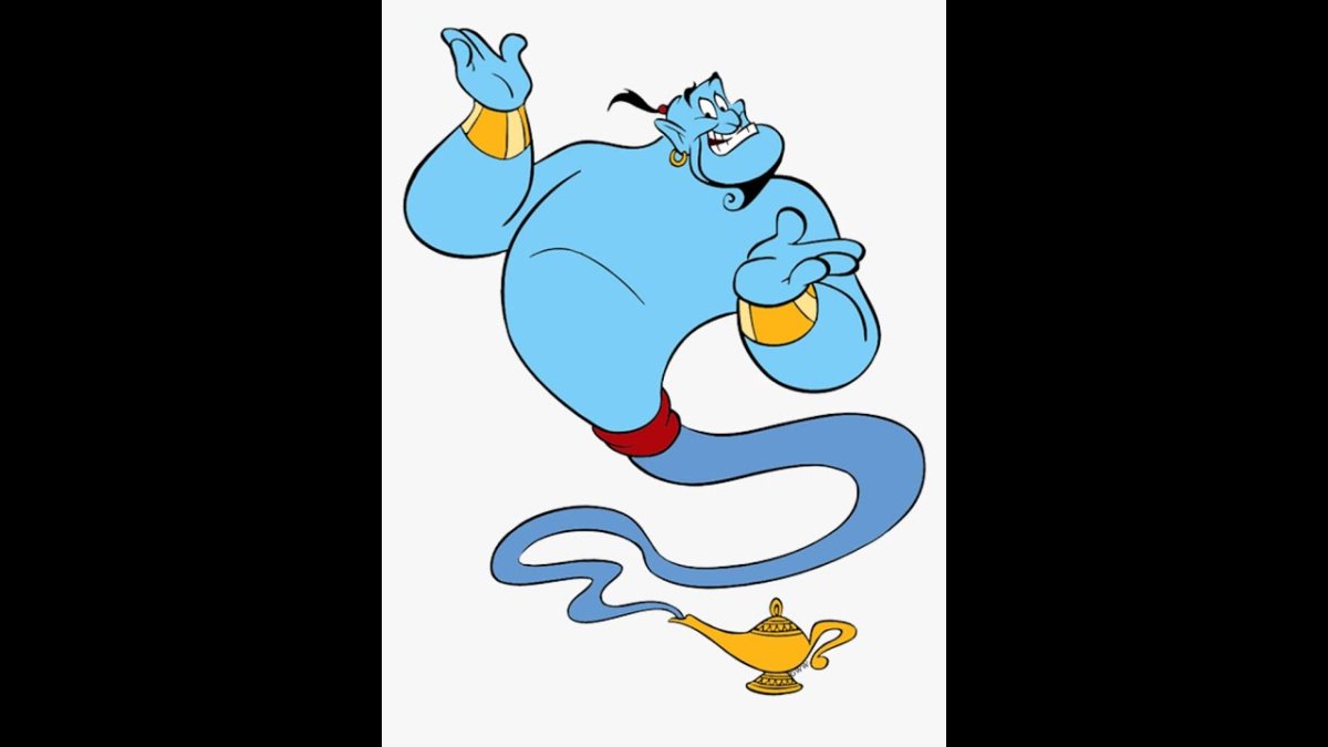 Джин алладин мультфильм