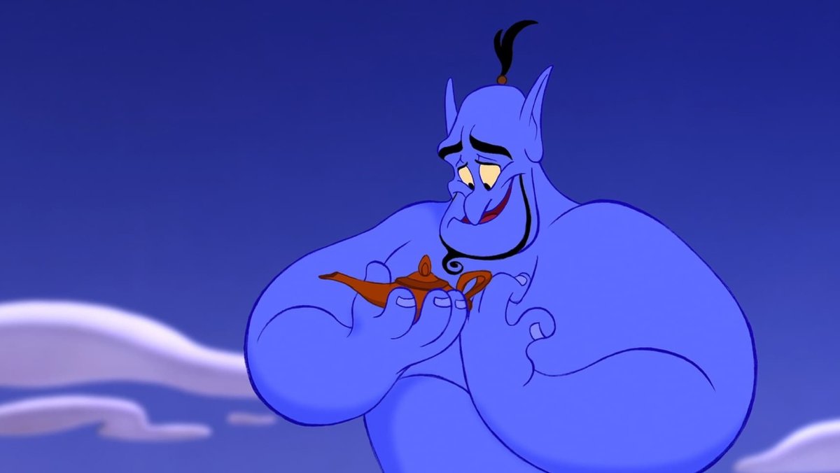 Аладдин 1992 Джинни