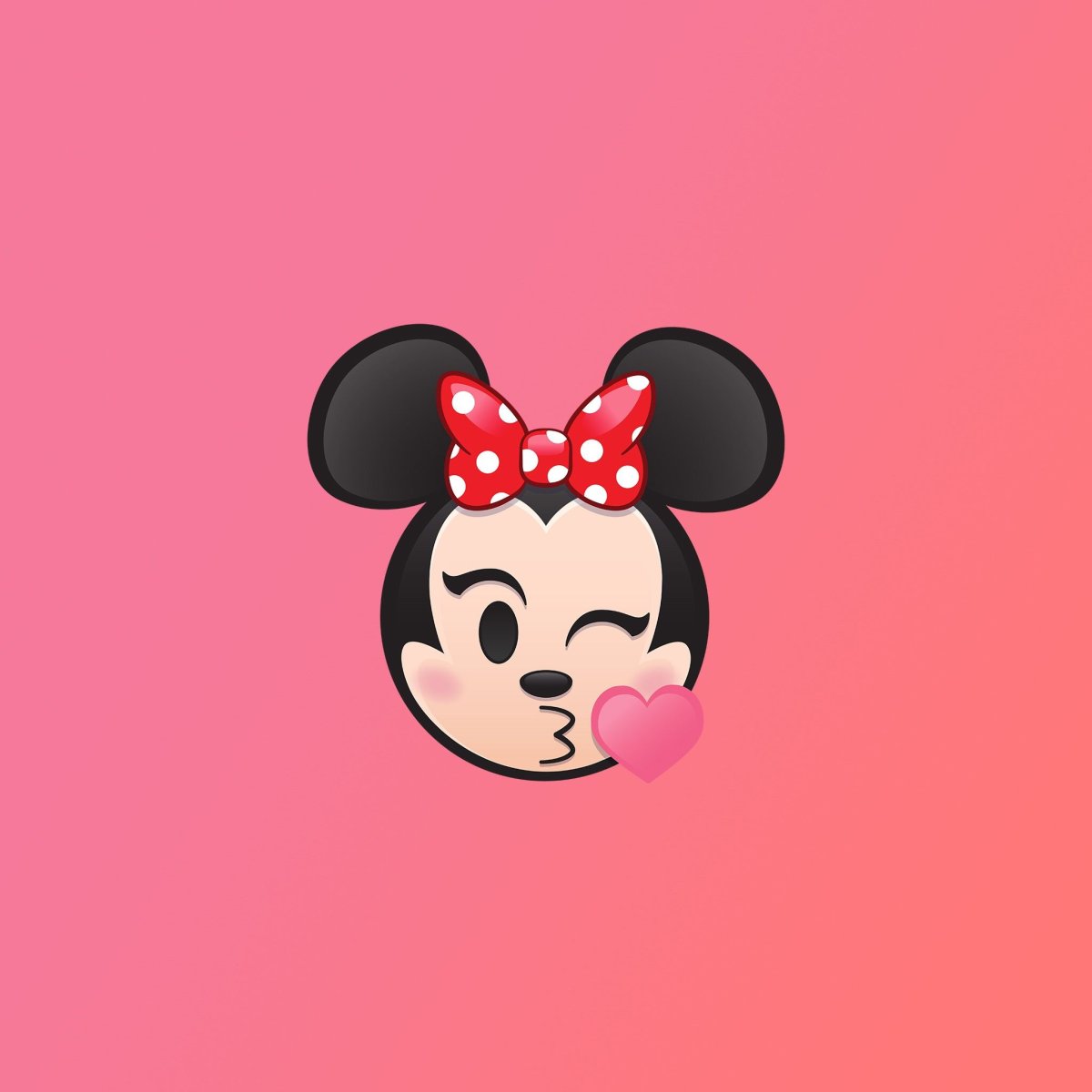 Шаблон Минни Маус голова