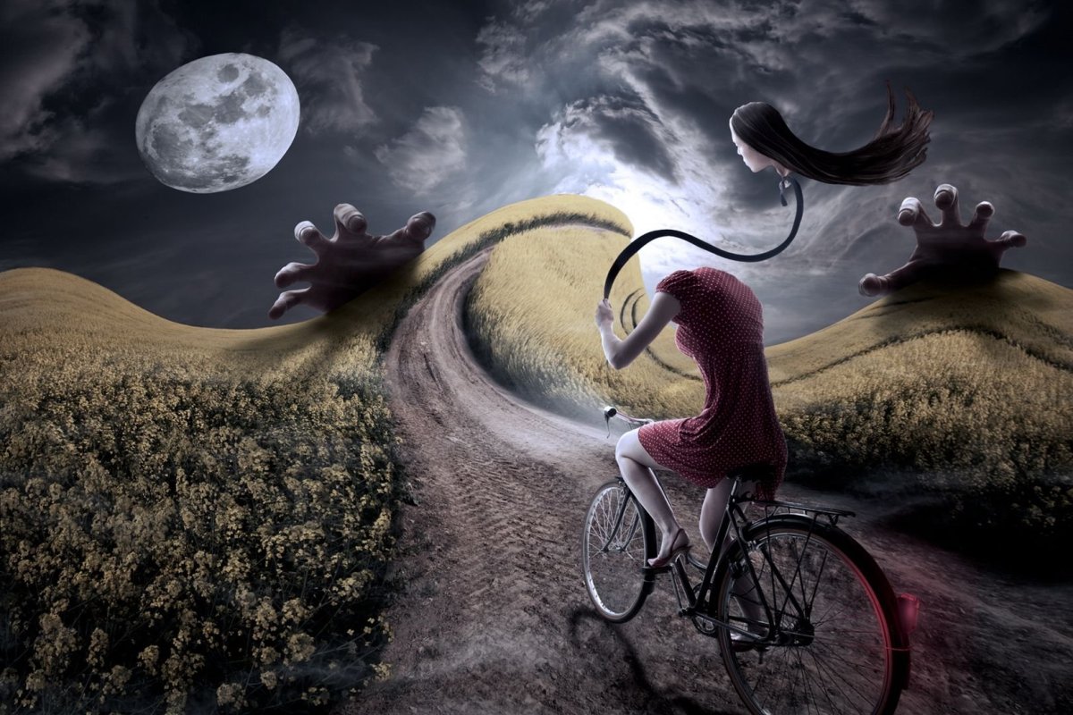 Кристоф кисяк (Christophe Kiciak) фотоманипуляции и сюрреали