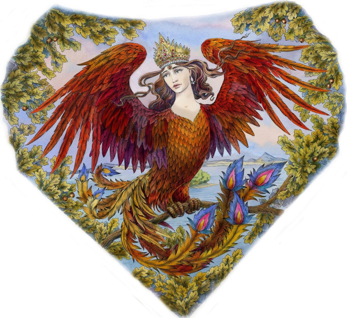 Сирин алконост Гамаюн