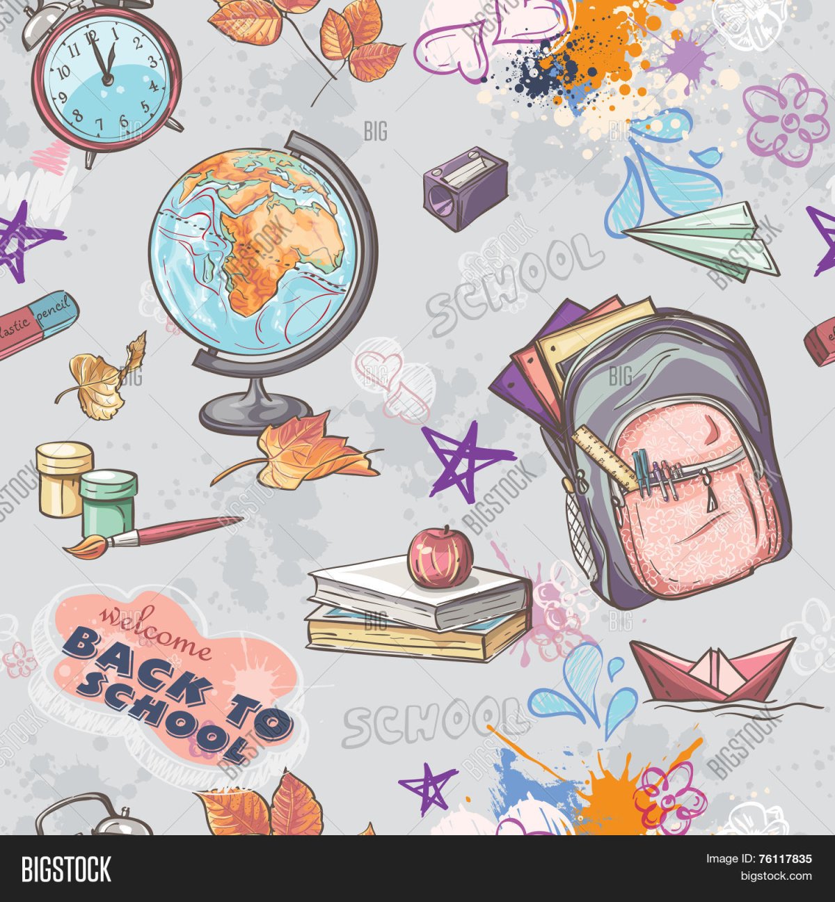 Школьная тематика для скрапбукинга