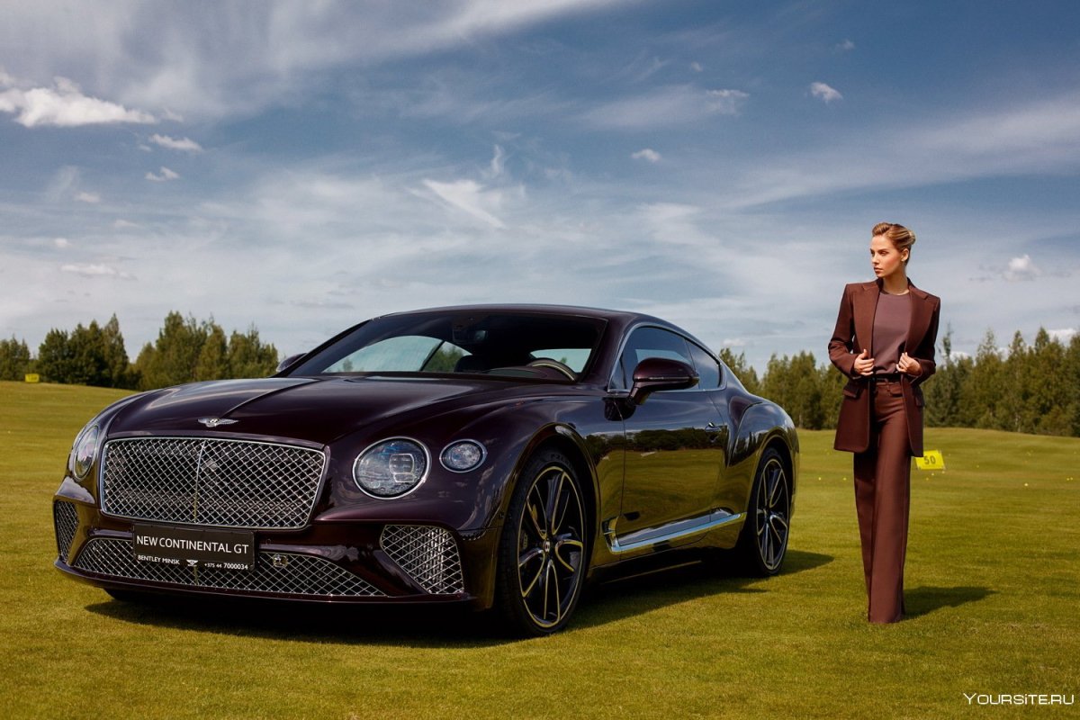 Бентли Континенталь ГТ 2020 бордовая