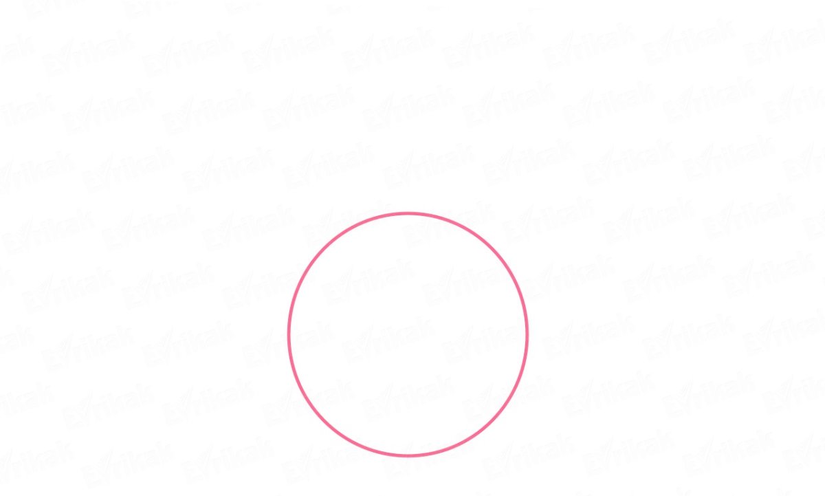 Круг нарисованный