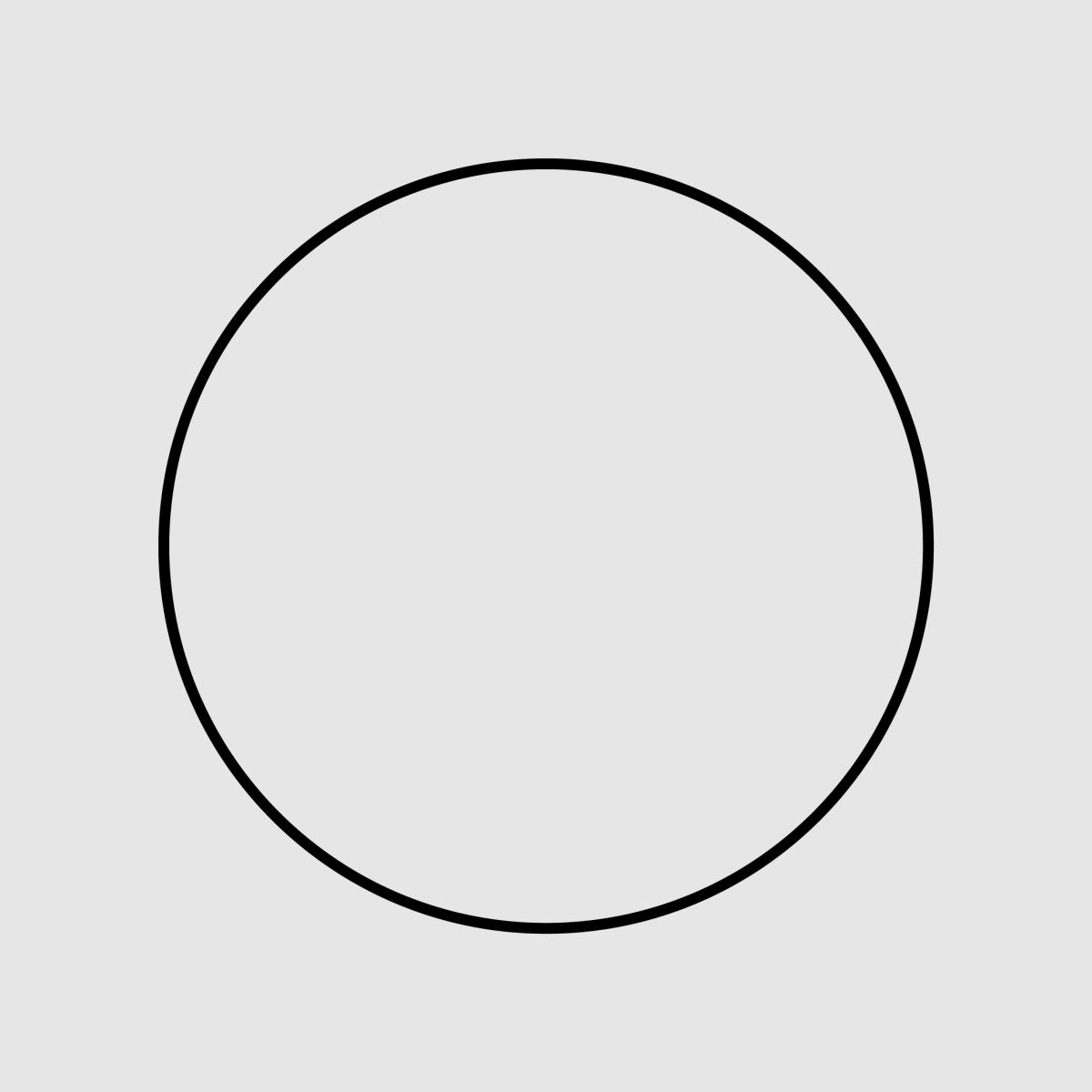 Трафарет круги