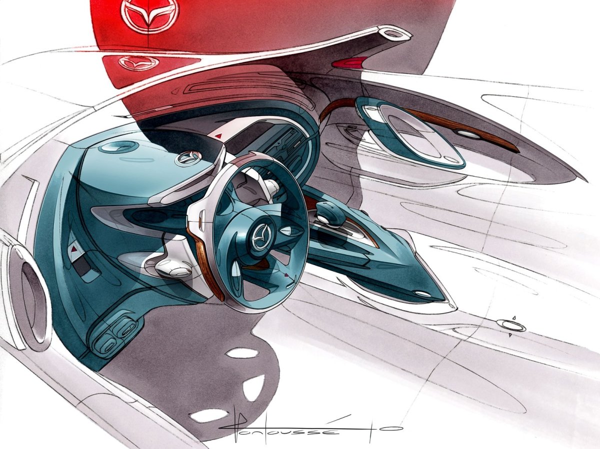 Мазда СХ 5 2018 С черным значком