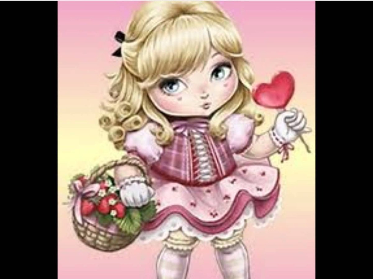 Рисунки для срисовки девочки Каваи