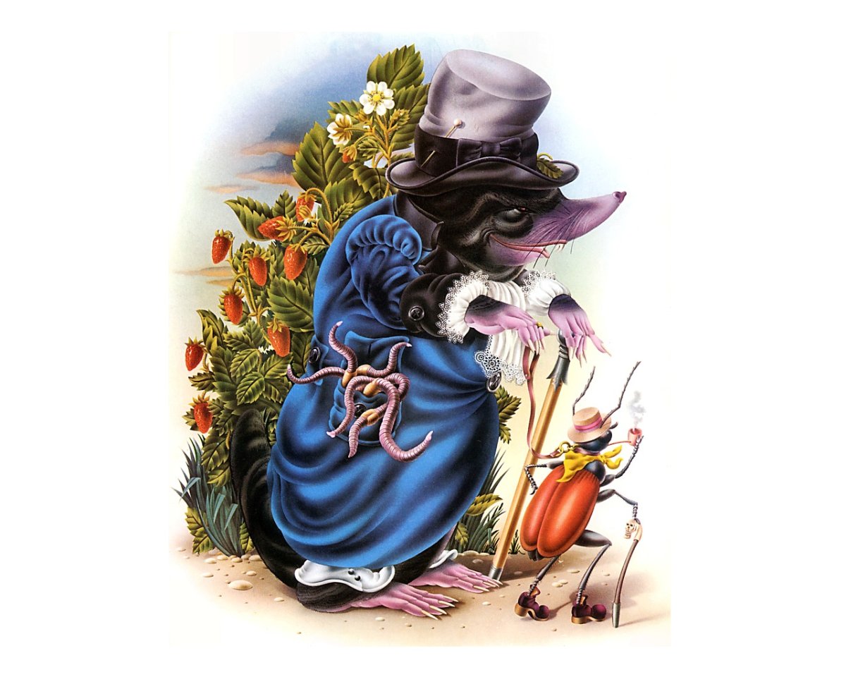 Соловей Андерсен иллюстрации Баграма Ибатуллина