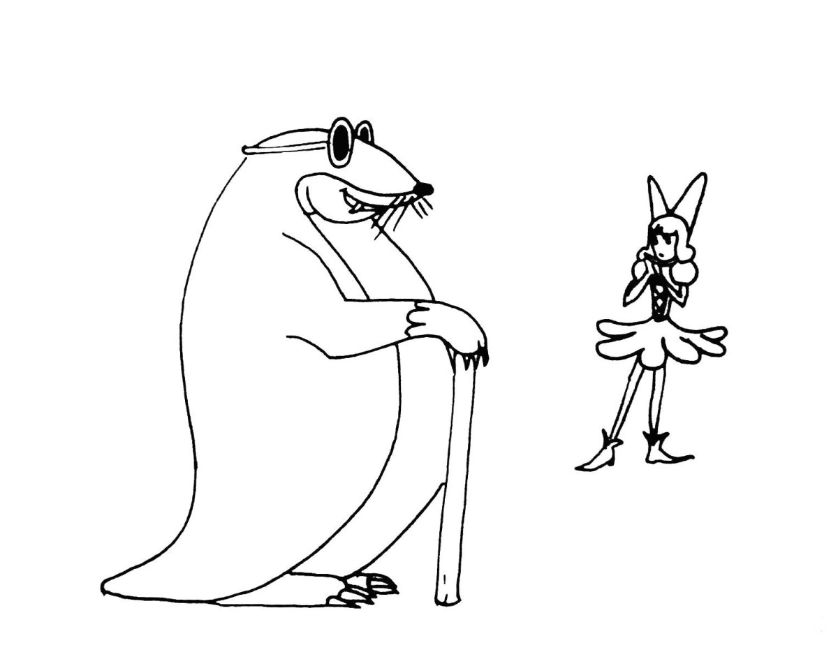 Сказка про крота и дюймовочку