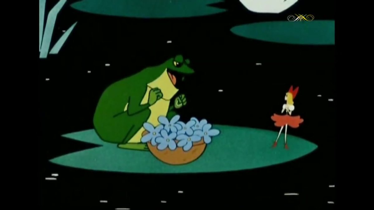 Дюймовочка Крот и мышь