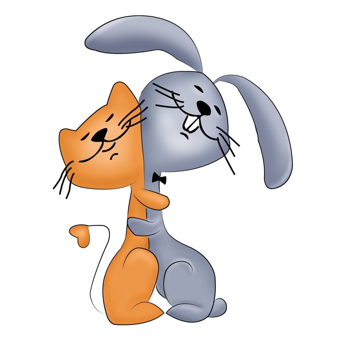 Обнимаю мультяшки