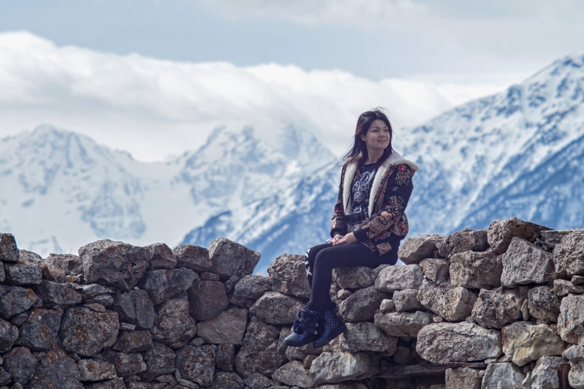 Горы Южной Осетии флаг