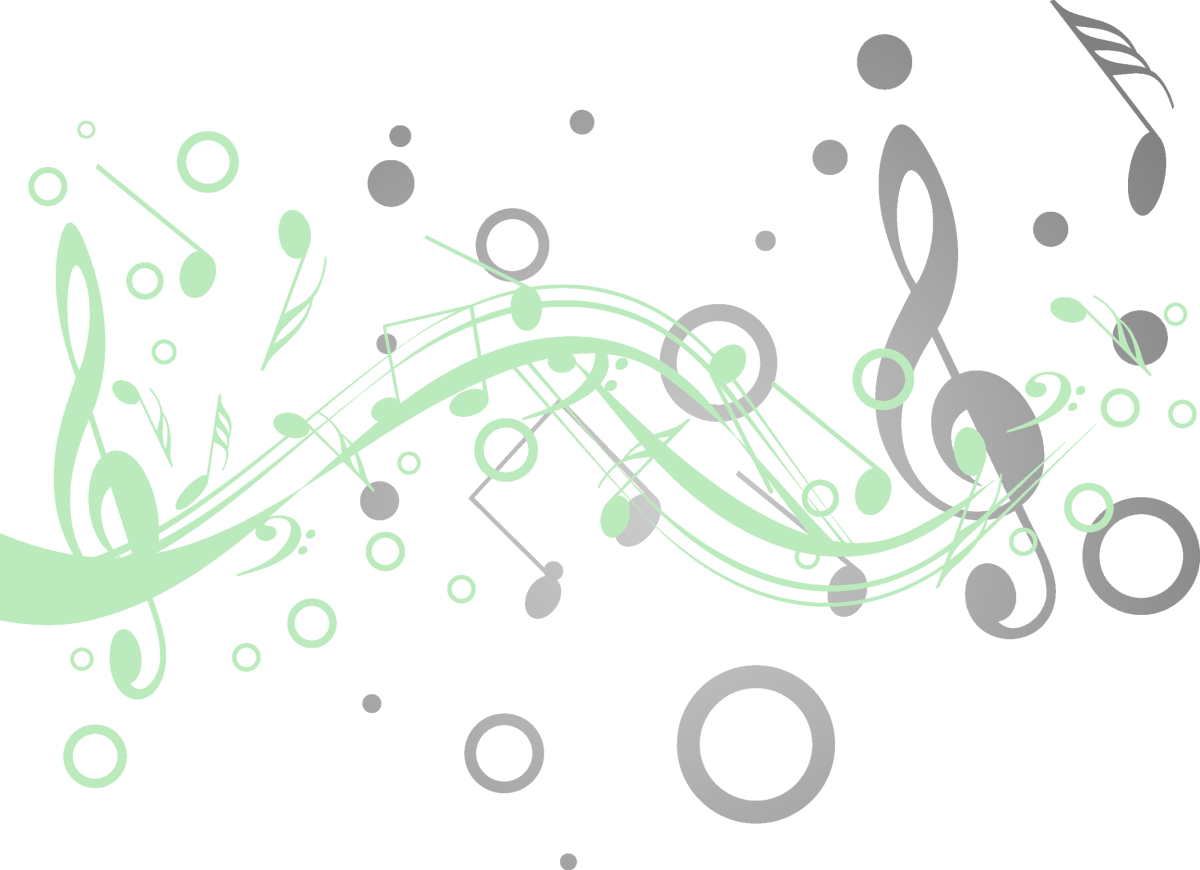 Музыкальный фон векторный