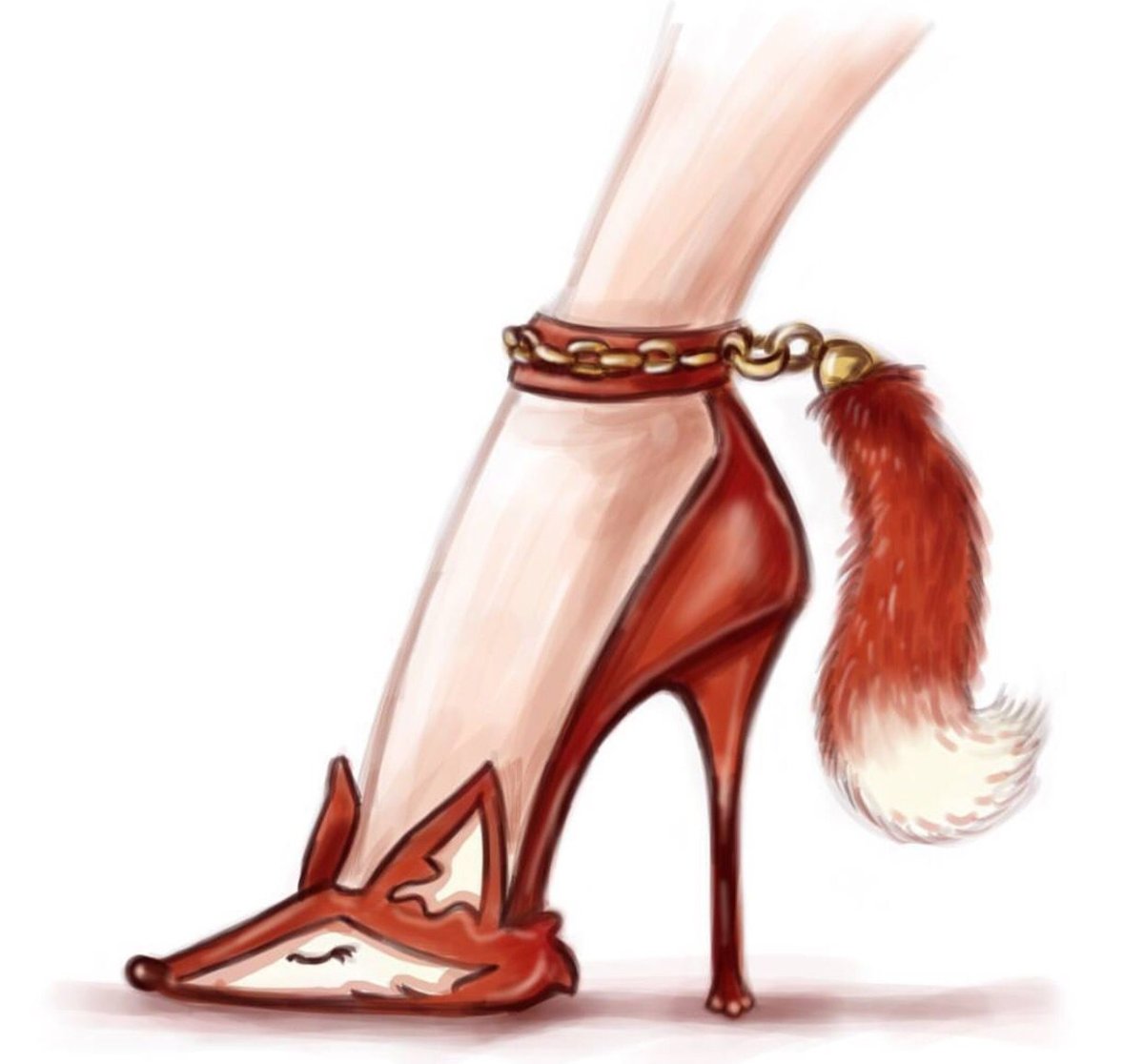 Туфли для срисовки