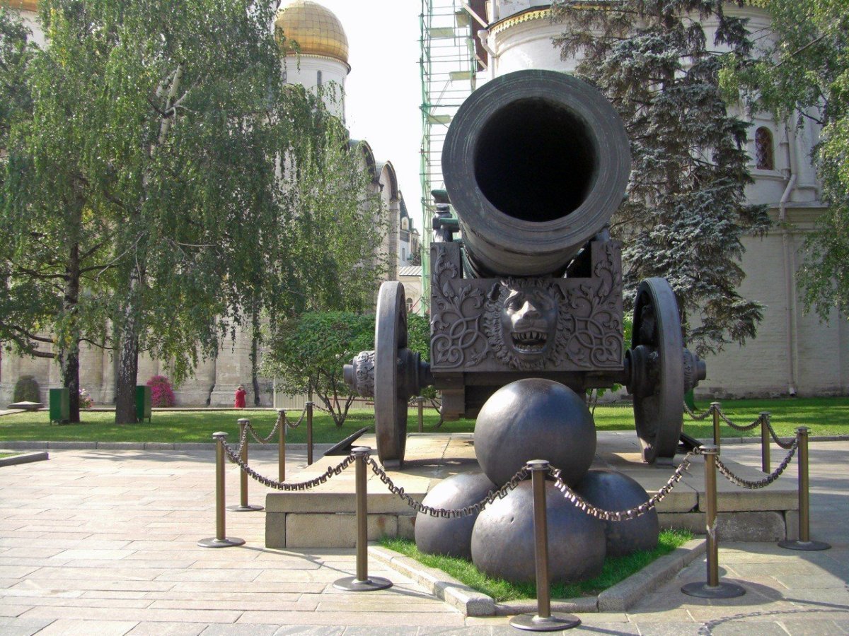 Царь пушка прикол