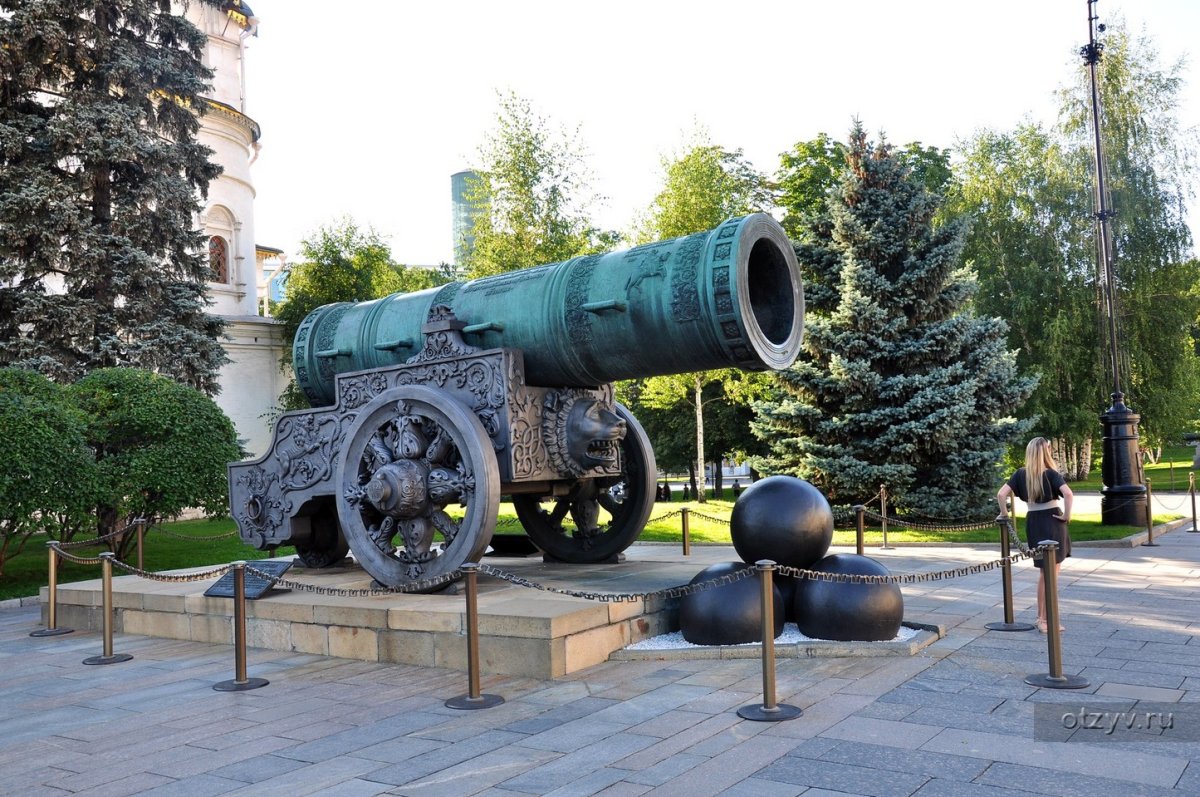 Шкатулка Ивановская царь-пушка